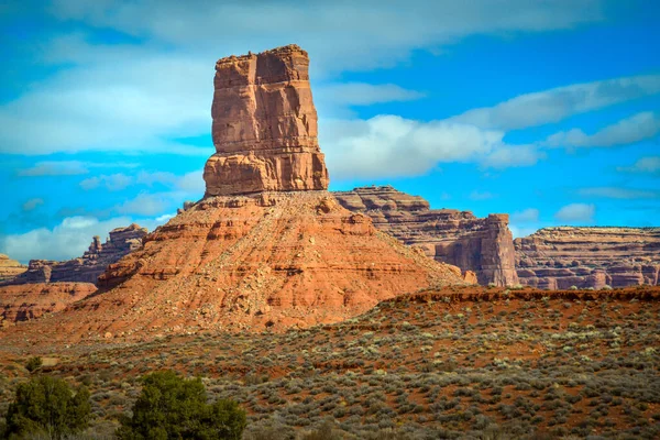 Canyonlands Park Moab, Utah ABD 'deki kaya oluşum manzarası