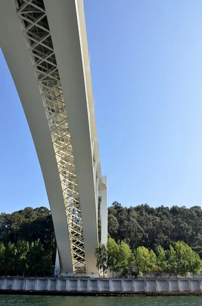 River Douro og en berømt bro – stockfoto