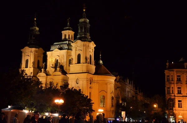 Der Historische Alte Platz Der Stadt Prag — Stockfoto