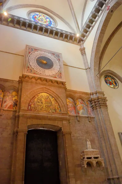 Arte Dentro Catedral Florencia — Foto de Stock