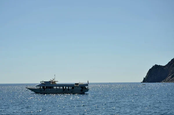 Touristic Boat Tuscan Coast — Stock Photo, Image