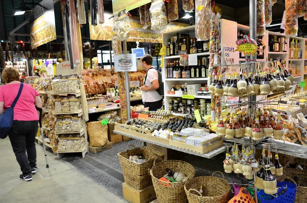 Floransa Daki Ünlü Taze Market — Stok fotoğraf
