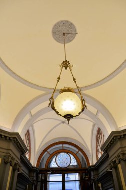 Floransa 'daki eski bir binanın detayları.