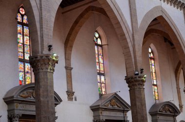 Floransa 'da ünlü bir kilisede.