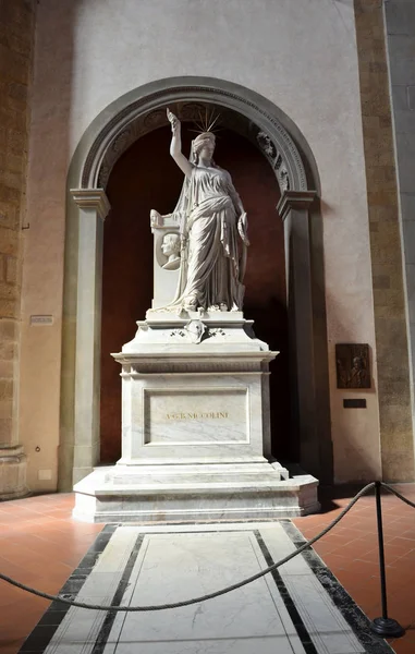 Monumento Sepultura Ilustre Nobre Italiano — Fotografia de Stock