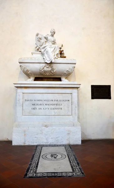 Graf Van Nicolaus Machiavelli Florence — Stockfoto