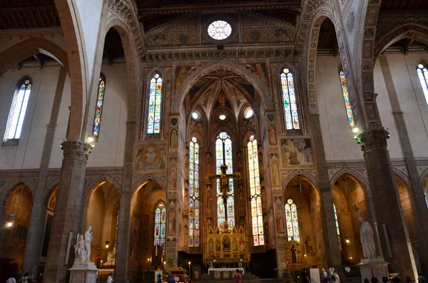 Berömd Katedral Staden Florens — Stockfoto