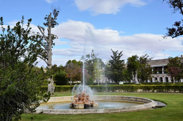 Gardens Royal Palace Aranjuez — Stock Photo, Image