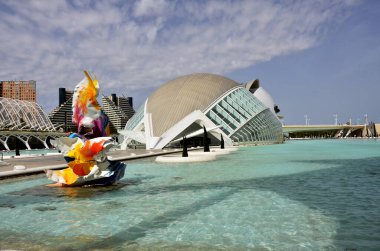Valencia Sanat ve Bilim Şehri.