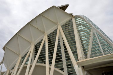 Modern bir binanın yapısının ayrıntıları