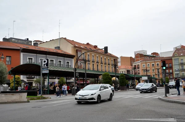 Valladolid Şehrinde Bir Sokak — Stok fotoğraf