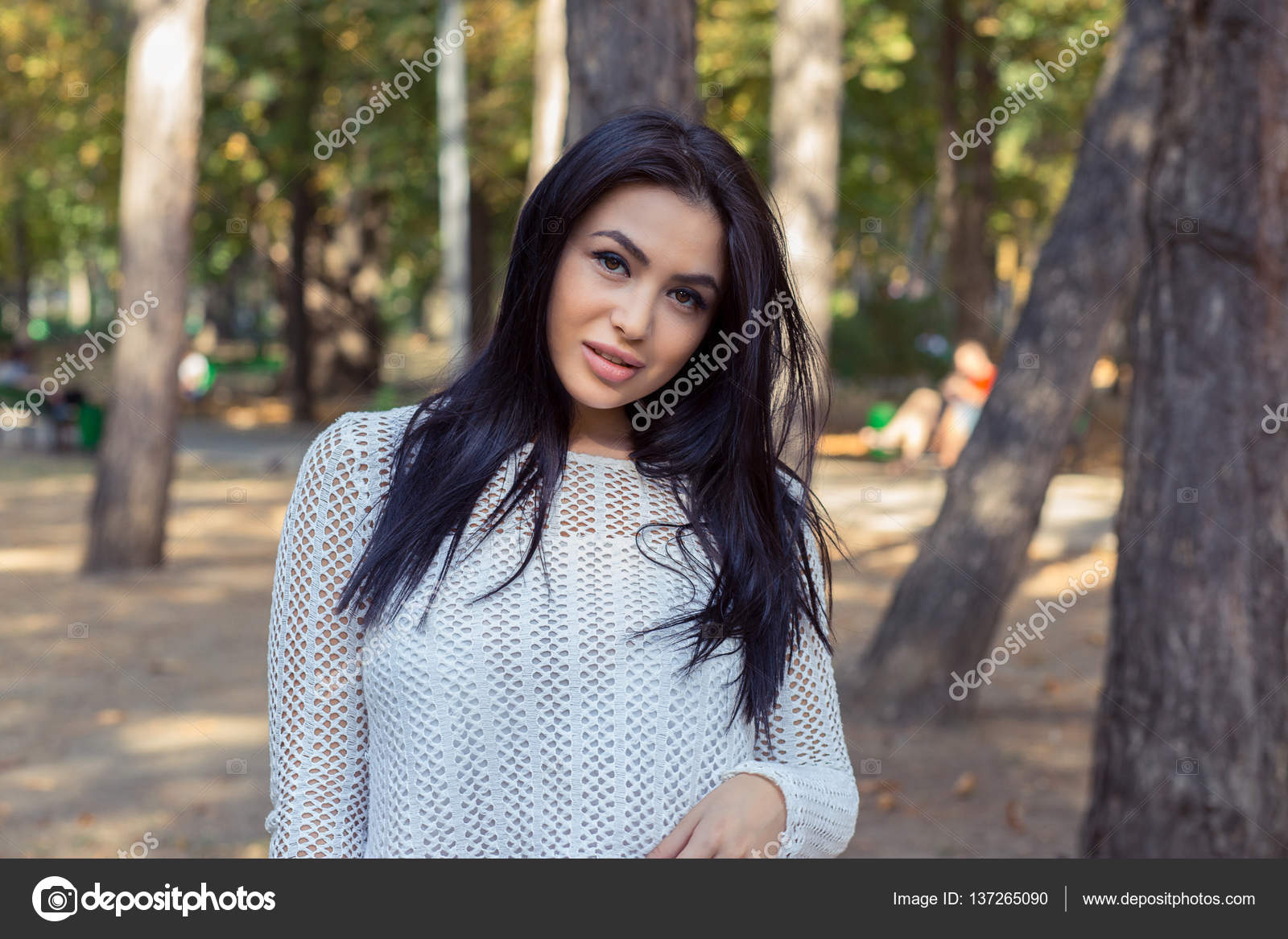 Portrait of happy Indian confident young woman Stock Photo by ©HBRH  137265090