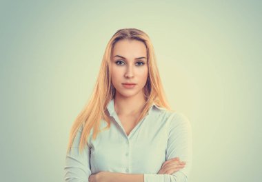 Başarılı kendine güvenen kadın