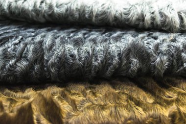 karakul kuzu derisi doku, arka plan farklı renkler