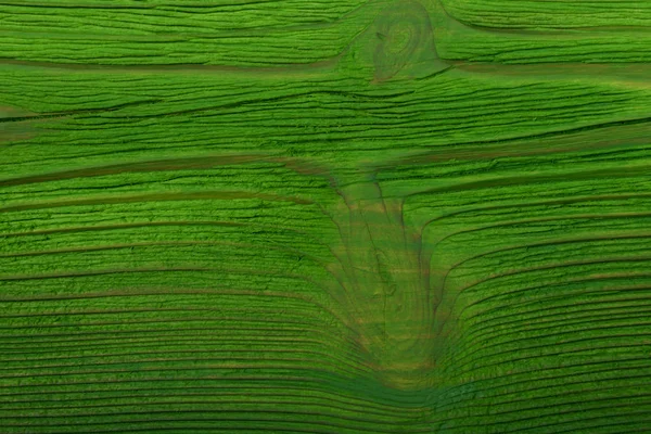 Grön trä textur bakgrund, närbild — Stockfoto