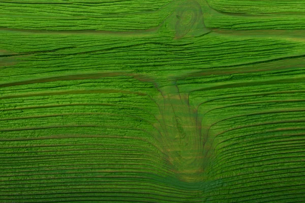 Sfondo texture di legno verde, primo piano — Foto Stock