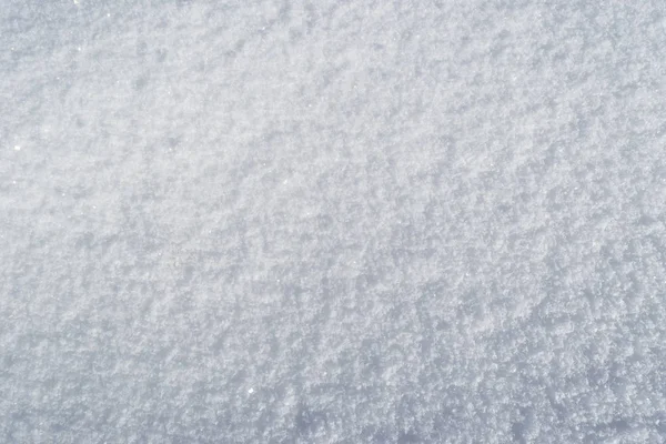 蓝调的新雪纹理背景 — 图库照片