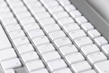 Bir bilgisayar klavye anahtarının görünümünü kapat