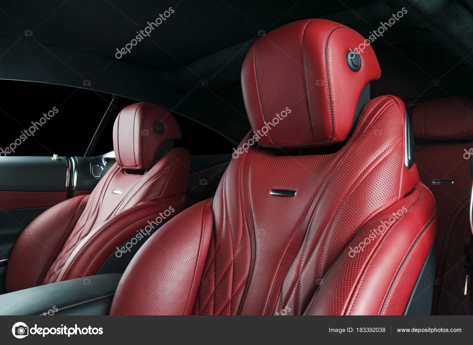 Modern Luxury Car Interior Prestige Modern Car Comfortable