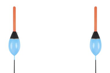 Beyaz arka planda izole edilmiş iki balıkçı teknesi. Balıkçı teknesine yakın çekim beyaz üzerine izole edilmiş. Balıkçılık kavramı.