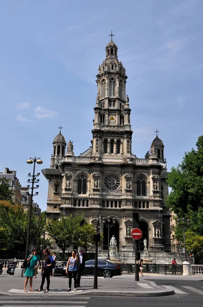 Церковь Святой Троицы в Париже — стоковое фото