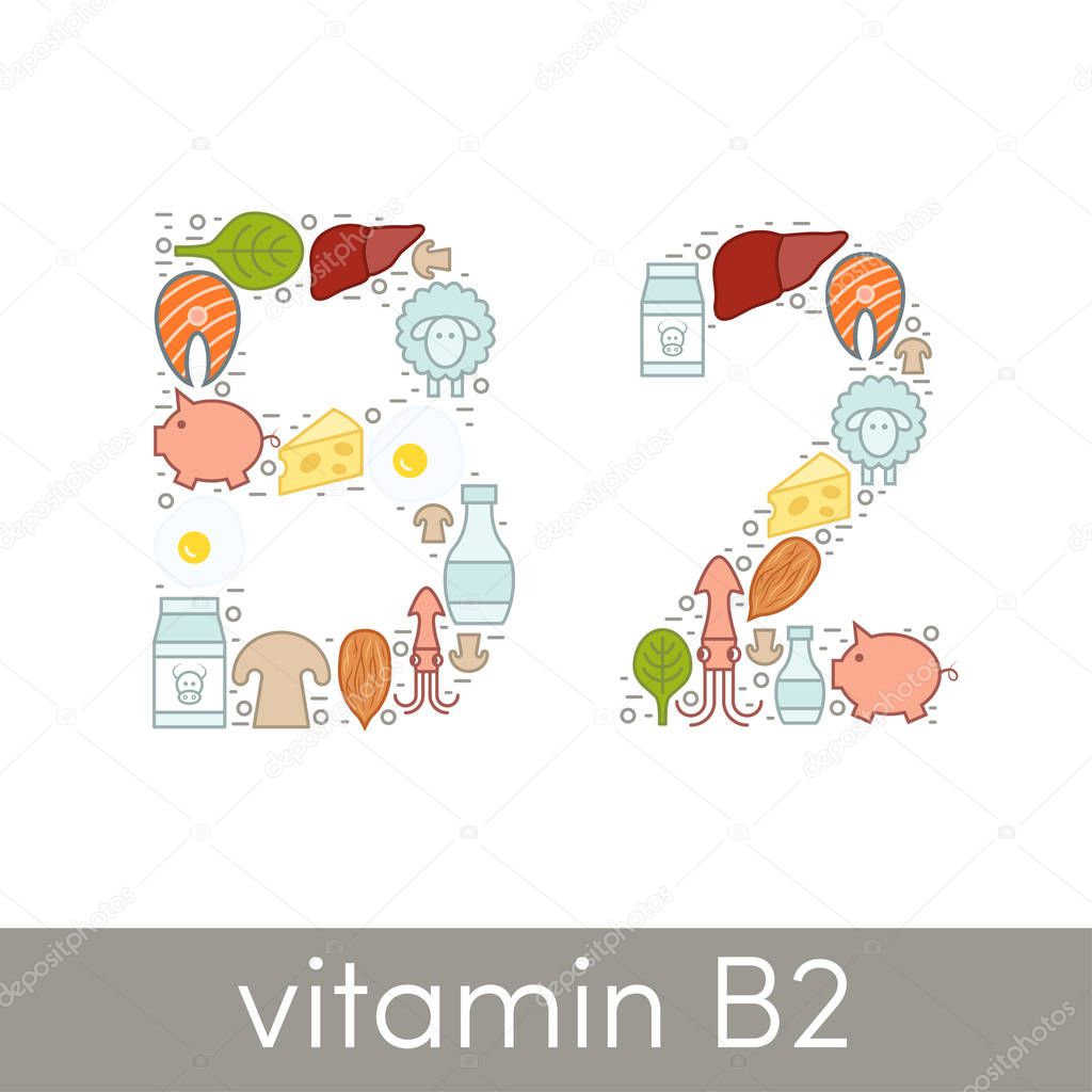 Vitamin B2 sources