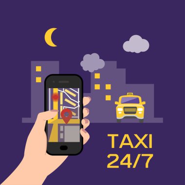 Taksi hizmeti kavramı