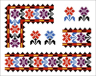 ethnic Ukrainian pattern clipart