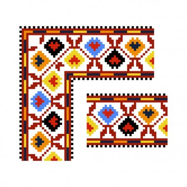 etnik Ukraynalı desen