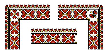 ethnic Ukrainian pattern clipart