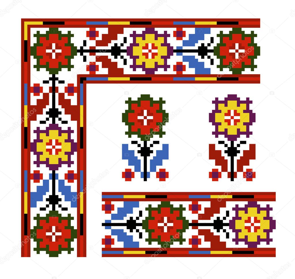 ethnic Ukrainian pattern