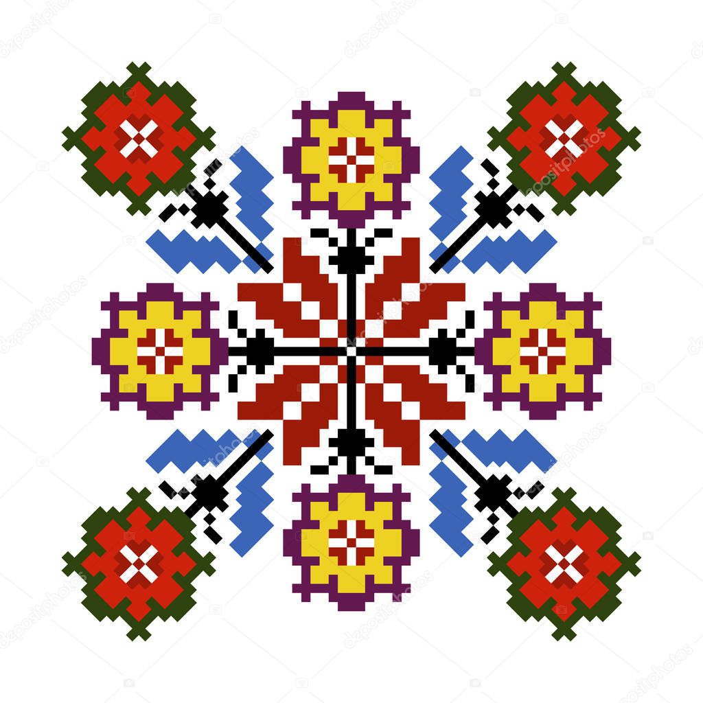 Ukrainian national pattern