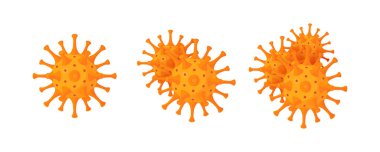 Bağışıklık sistemi simgesi çizgi film biçimi, vektör