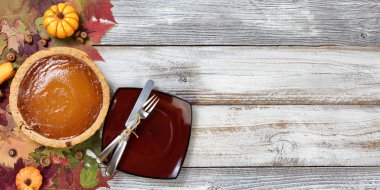 Sonbahar tatil tatlı ev yapımı kabak pasta pişmiş