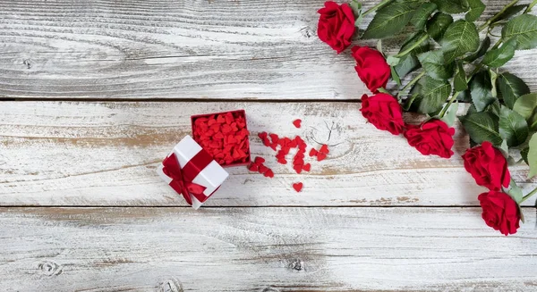 Bonbons en forme de coeur pour la Saint-Valentin — Photo
