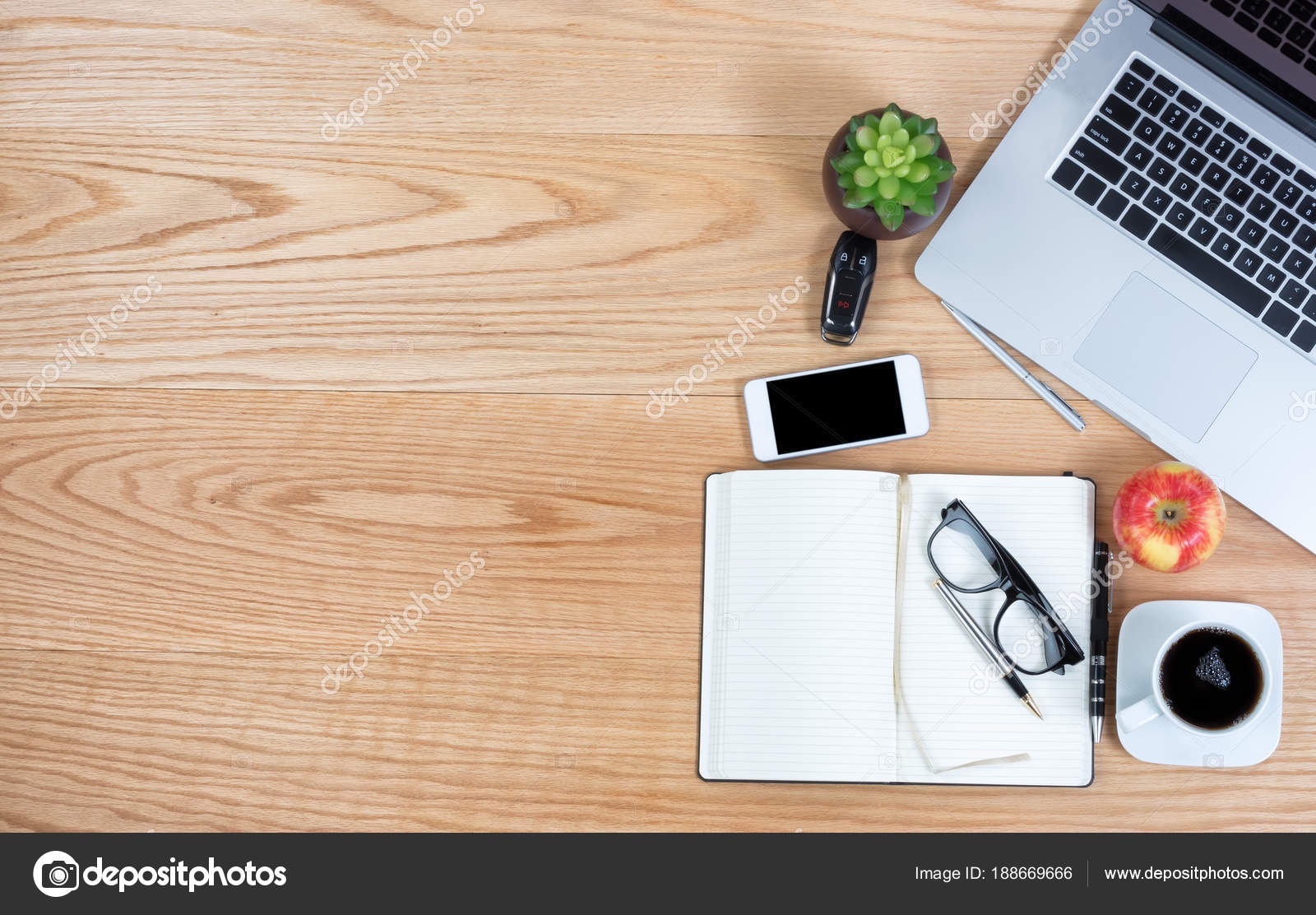 Top View Of Red Oak Desktop With Copy Space Stock Photo Tab62 Top View Of Red Oak Desktop With Copy Space Stock Photo