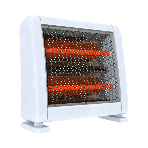 3D Rendering Ceramic Heater on White — Stock Photo, Image