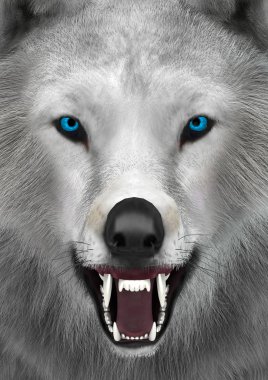 3D render kutup kurt