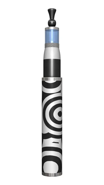 3D Rendering Electronic Cigarette on White — Stock Photo, Image