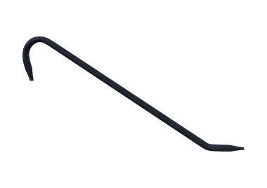 3D render kazayağı beyaz üzerinde