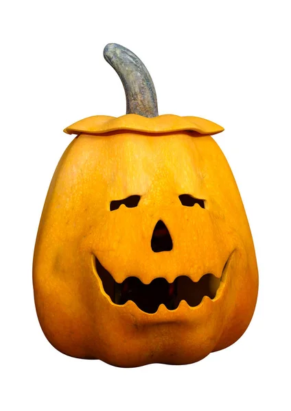 3D renderizando abóbora de Halloween em branco — Fotografia de Stock