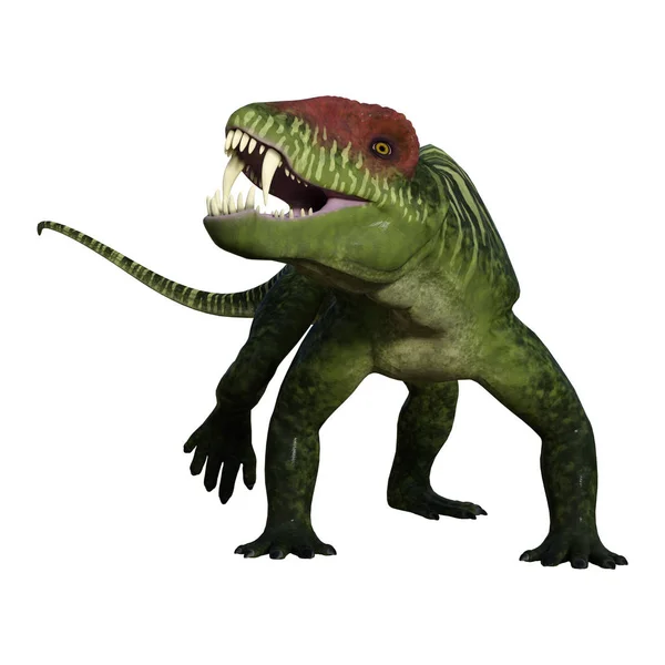 3D rendering dinoszaurusz Doliosauriscus fehér — Stock Fotó