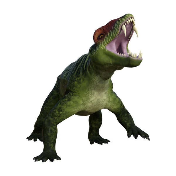 3D Rendering Dinosaur Doliosauriscus on White — Stock Photo, Image