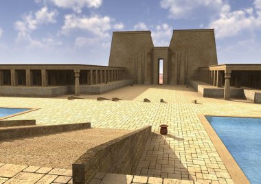 3D render Mısır Palace
