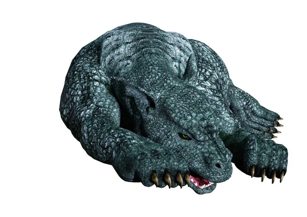 Beyaz 3D render Gargoyle tazı — Stok fotoğraf