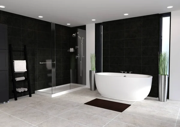 3D rendering modern fürdőszoba — Stock Fotó
