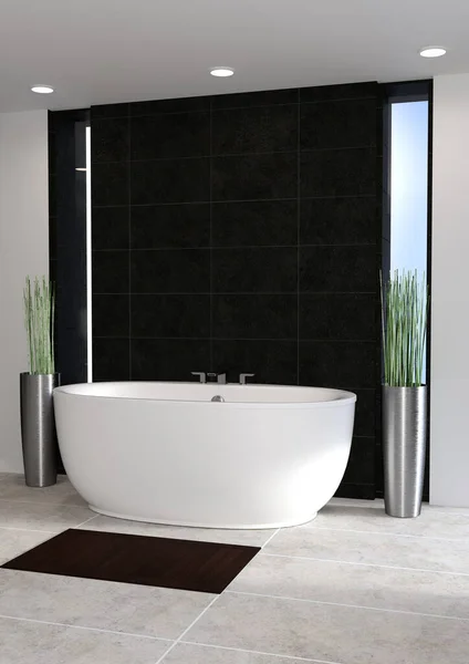 3D rendering modern fürdőszoba — Stock Fotó