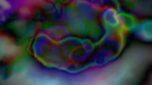 clip vidéo d'animation abstrait 