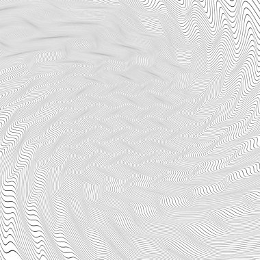 soyut stilize çizgiler, vektör