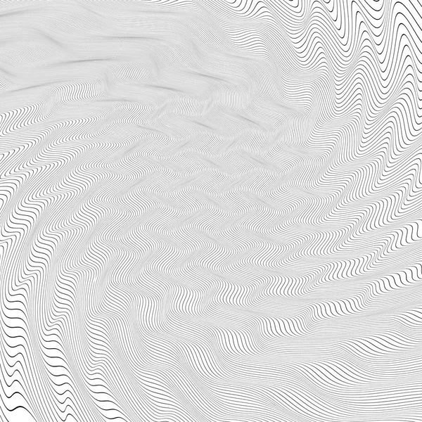 Abstrakt stiliserade linjer, vektor — Stock vektor